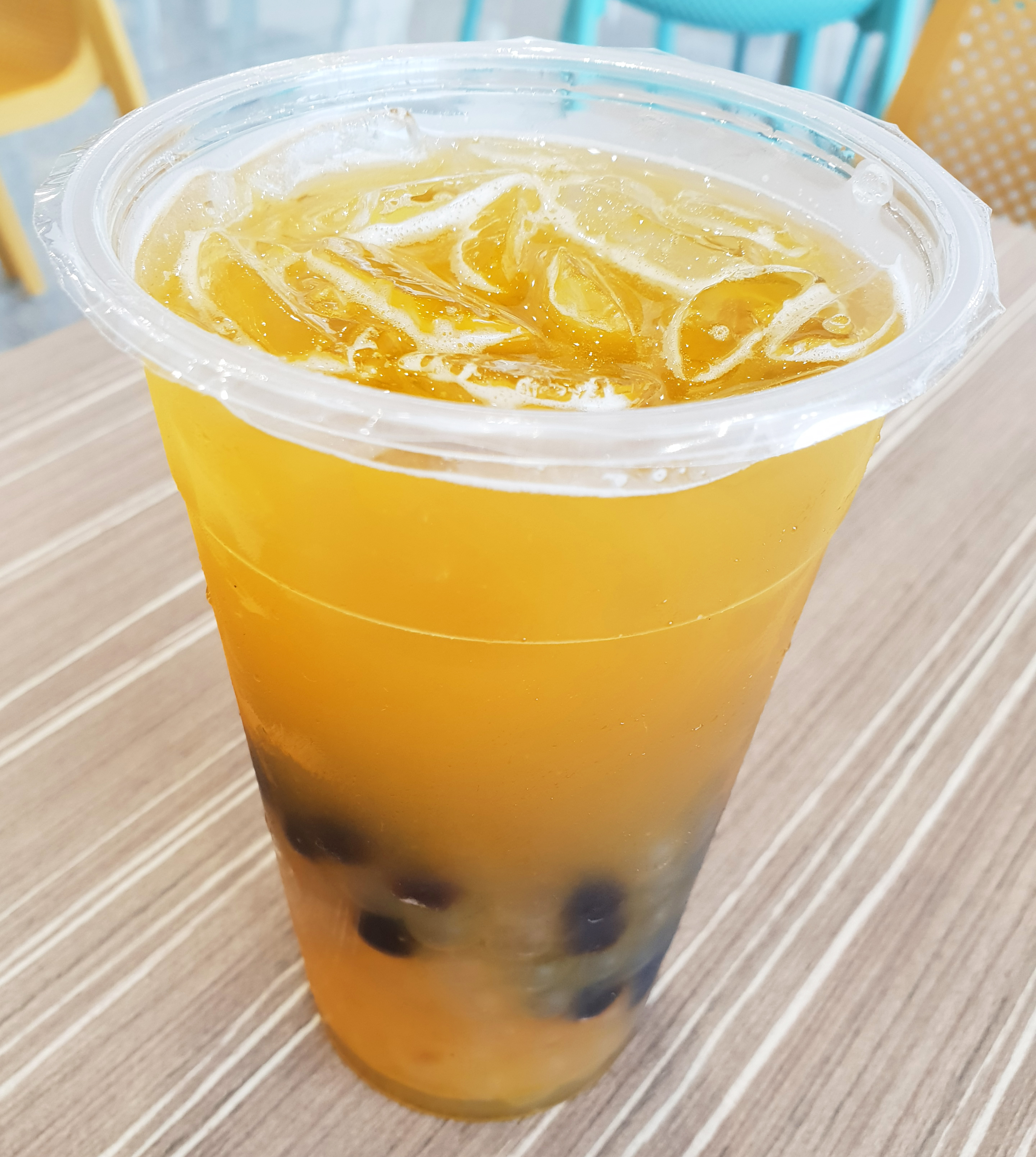 mango iced tea
