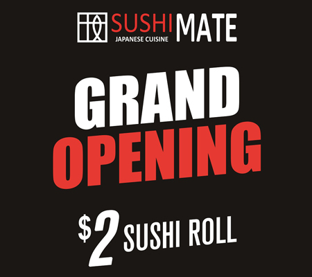 sushi mate open
